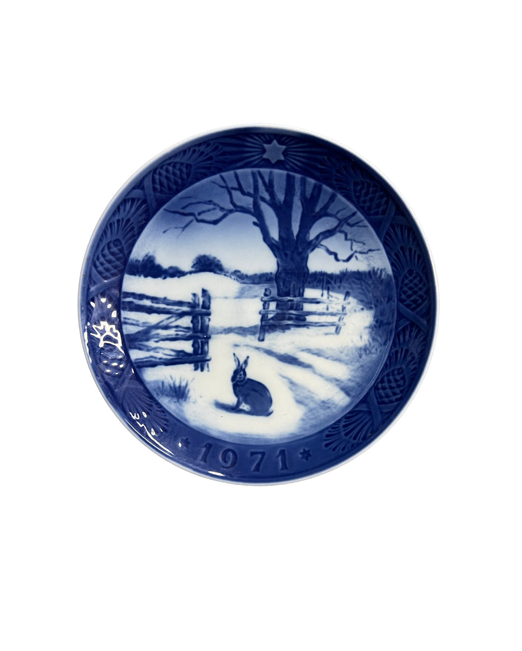 Royal Copenhagen Vintage Christmas Collectors Plates 1970 - 1982