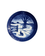 Royal Copenhagen Vintage Christmas Collectors Plates 1970 - 1982