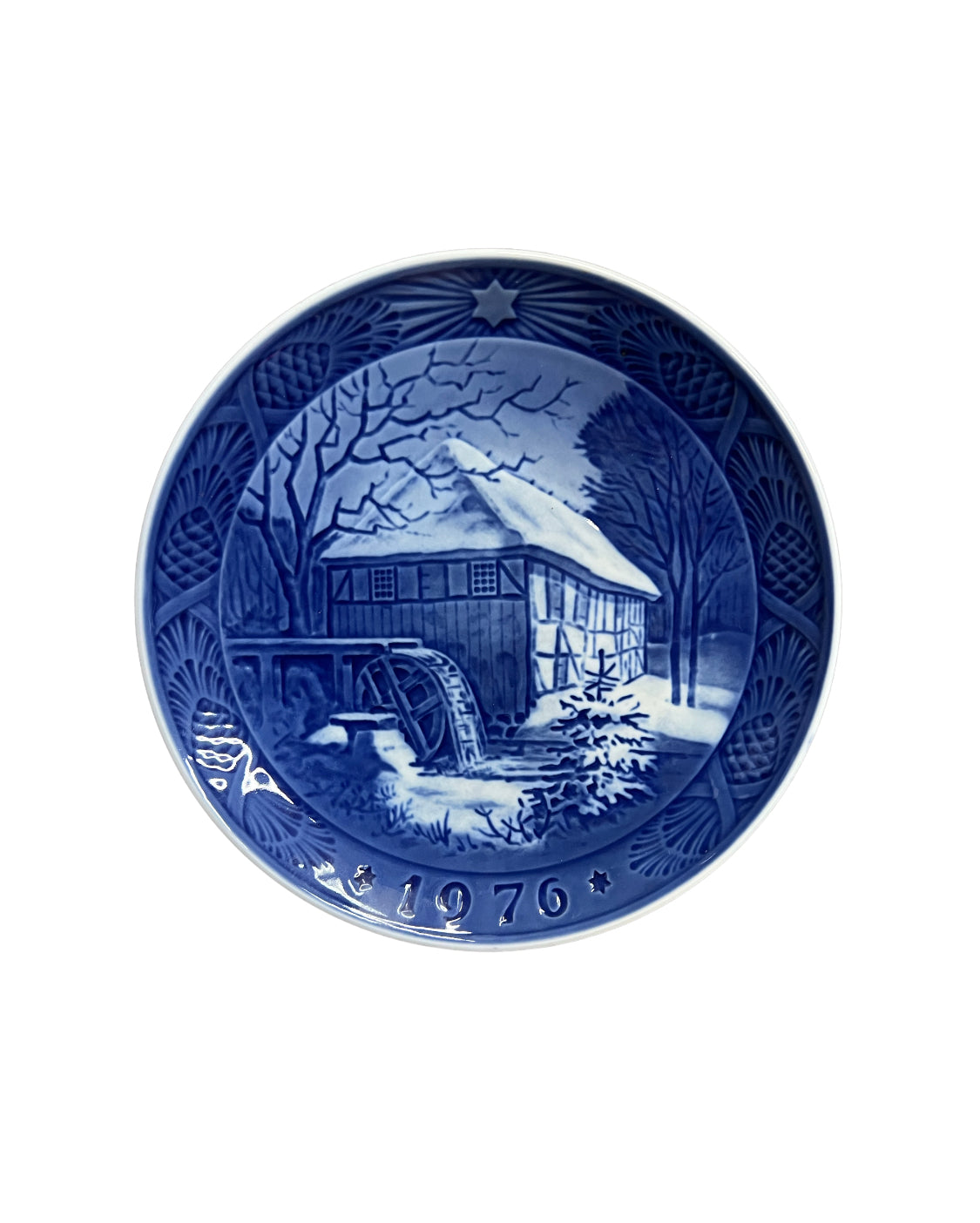 Royal Copenhagen Vintage Christmas Collectors Plates 1970 - 1982