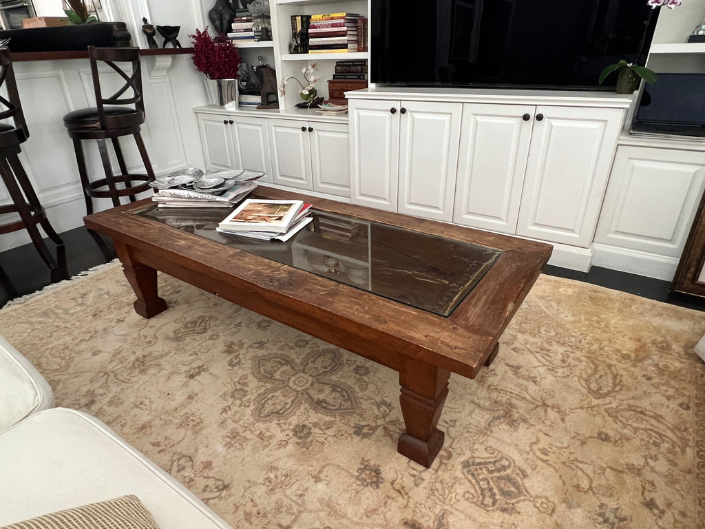 Indonesian Coffee Table - Reclaimed Wood