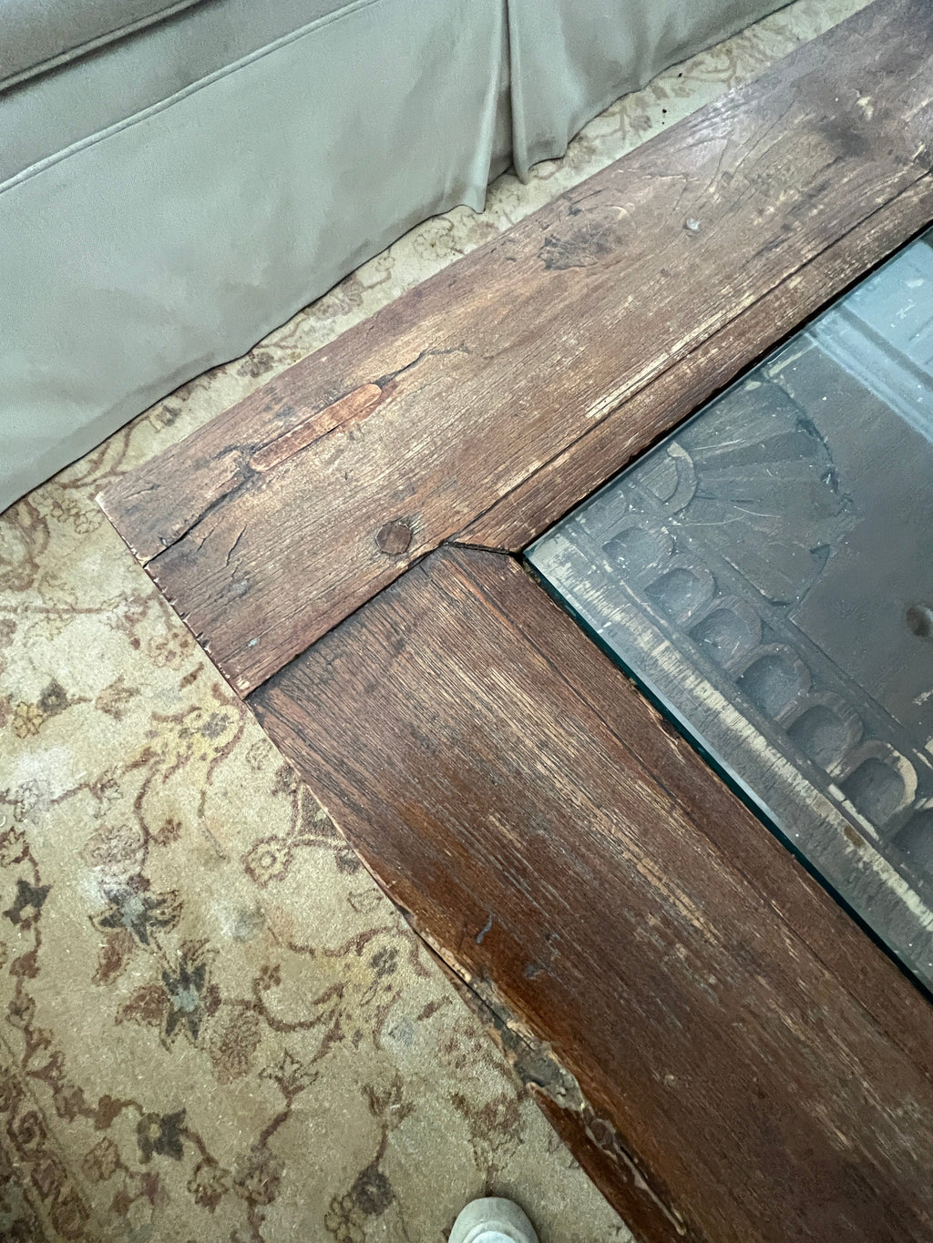 Indonesian Coffee Table - Reclaimed Wood