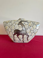 James Tower Signed Glazed Earthenware Vessel / Vase