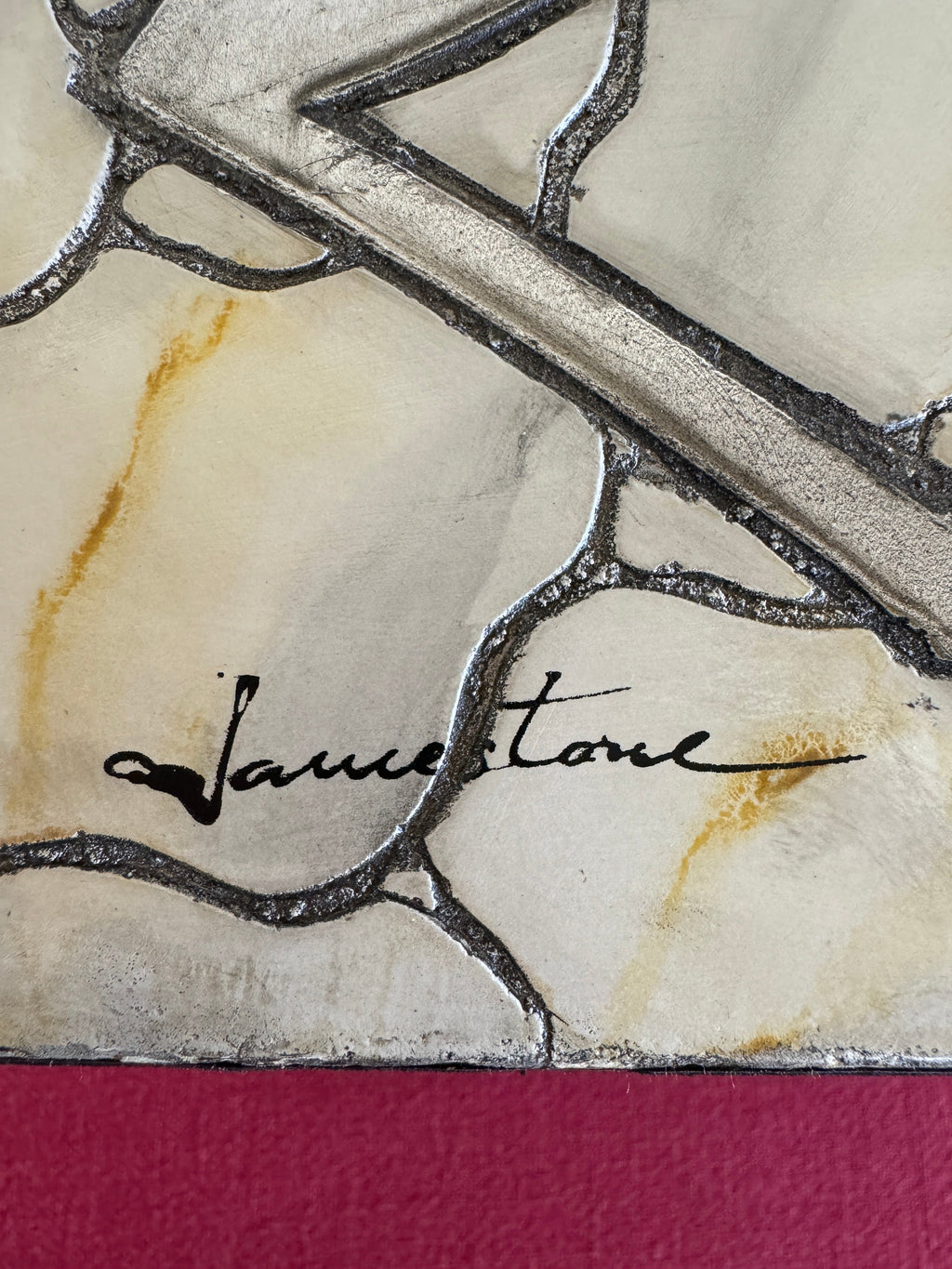 James Tower Signed Glazed Earthenware Vessel / Vase