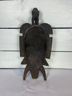 Vintage Hand Carved African Tribal Mask - Medium Sized