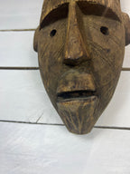 Vintage Hand Carved African Tribal Mask