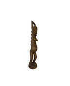 Hand Carved Tall African Statue