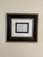 Framed Pen & Ink Drawing by R.G. Serrano, 2007, Original