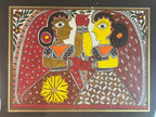 Baua Devi Mithila/Madhubani Painting - Woman Sharing Power
