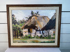 Agustin Gainza Rural Series Hut Painting Giclee Reproduction, 2001
