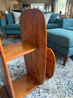 Vintage 1940s Heywood-Wakefield Three-Tier Surfboard End Tables, Model C3753