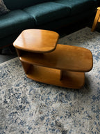 Vintage 1940s Heywood-Wakefield Three-Tier Surfboard End Tables, Model C3753