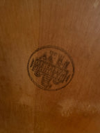 Vintage 1940s Heywood-Wakefield Three-Tier Surfboard End Tables, Model C3753