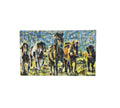 A Shaman's Dream by Kent Paulette - Authentic Original Acrylic on Canvas - Horse Painting