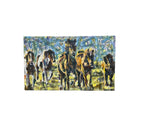 A Shaman's Dream by Kent Paulette - Authentic Original Acrylic on Canvas - Horse Painting