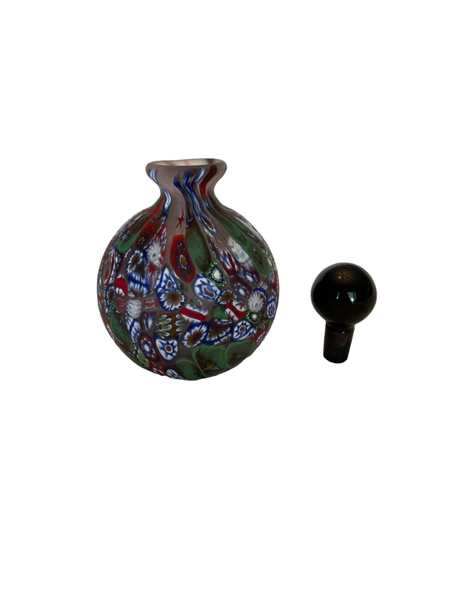 Colorful Murano Milleflori Perfume bottle