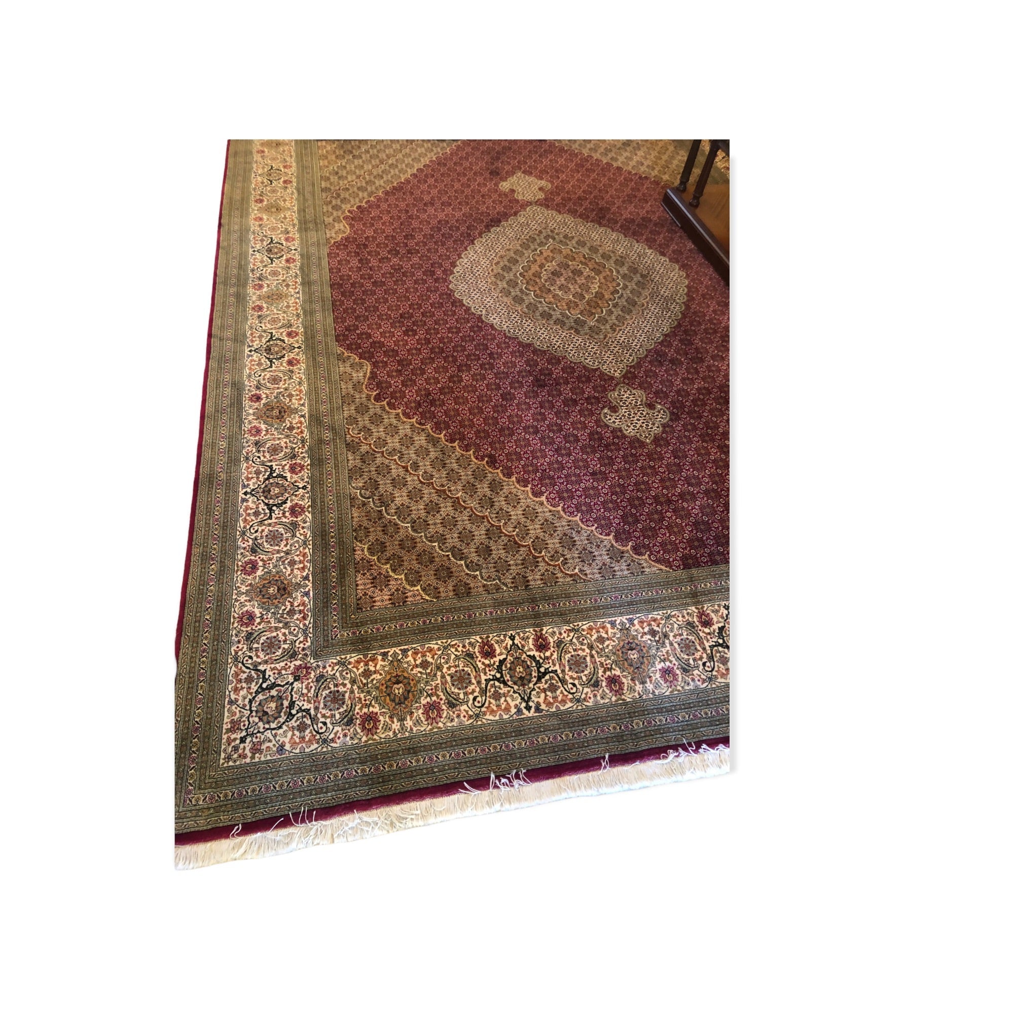 Iranian Silk/Wool Rug 10x14’