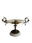 French Empire Style Marble & D 'Ore Bronze Tazza C. 1900
