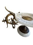 French Empire Style Marble & D 'Ore Bronze Tazza C. 1900