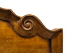 Century Furniture Queen Size Bedframe with Attached Ruffled Skirt