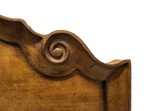 Century Furniture Queen Size Bedframe with Attached Ruffled Skirt