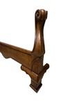 Century Furniture Queen Size Bedframe with Attached Ruffled Skirt