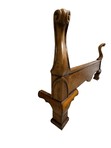 Century Furniture Queen Size Bedframe with Attached Ruffled Skirt