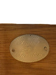 Baker Furniture Biedermeier Style Tiger Maple Commode Chest of Drawers