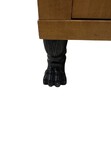 Baker Furniture Biedermeier Style Tiger Maple Commode Chest of Drawers