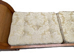 Vintage 1980s Custom Made Biedermeier Style Bench