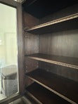 Victorian Carved Walnut Clawfoot Curio China Cabinet Bookcase - Zipfel Furniture