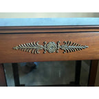 French Empire Style Marble Top Console Table
