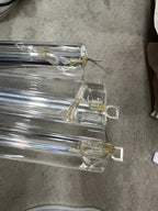 Italian Murano Glass Oval Chandelier