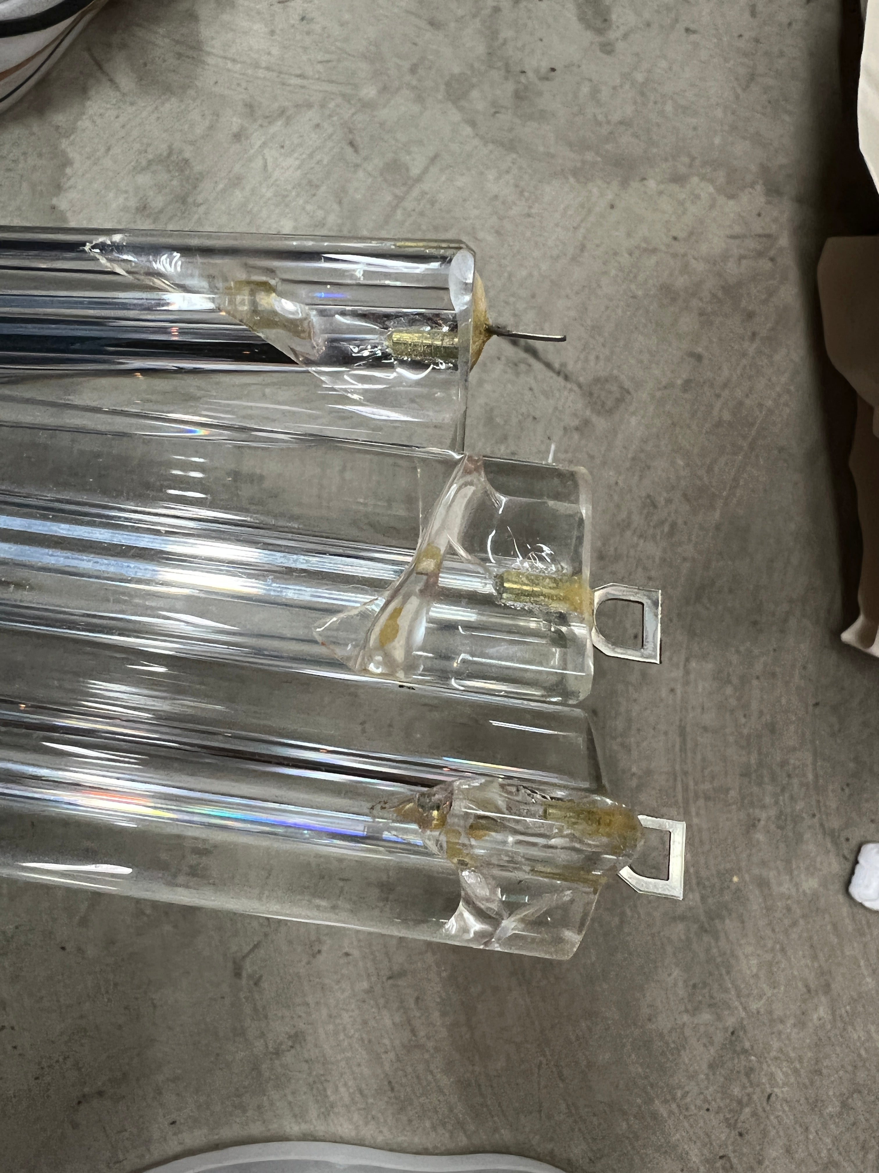 Italian Murano Glass Oval Chandelier