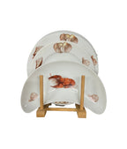 Vintage Kuba Bavarian Porcelain Lobster Dinnerware Set